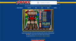 Desktop Screenshot of lotusslots.nl